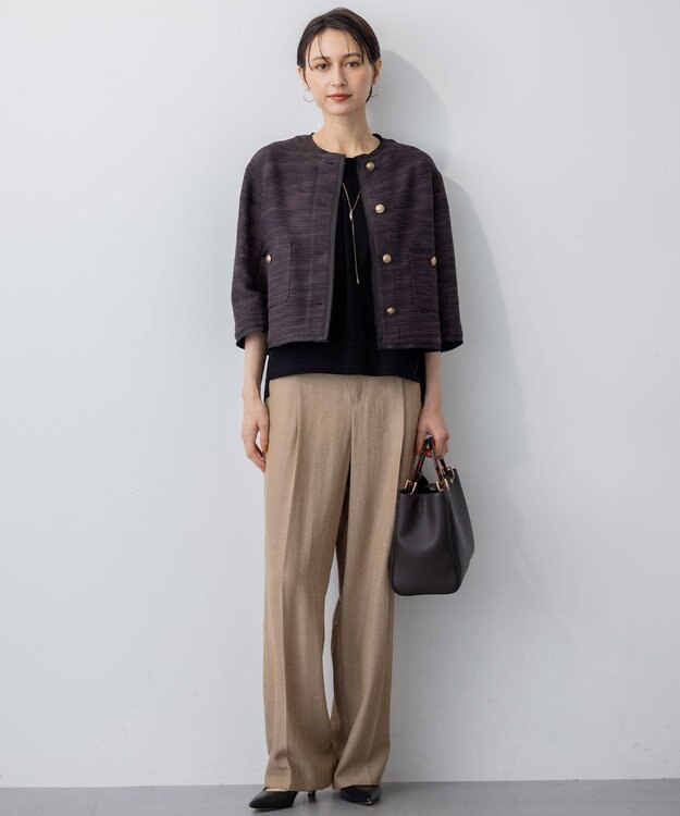 23区 淡水パール ラリエット ネックレス ゴールド系