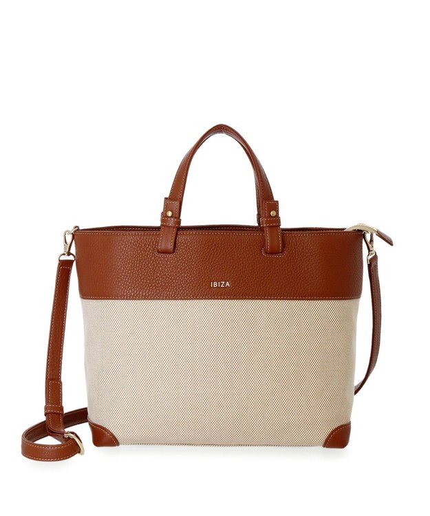 IBIZA フンシオナール　2WAYバッグ 濃茶