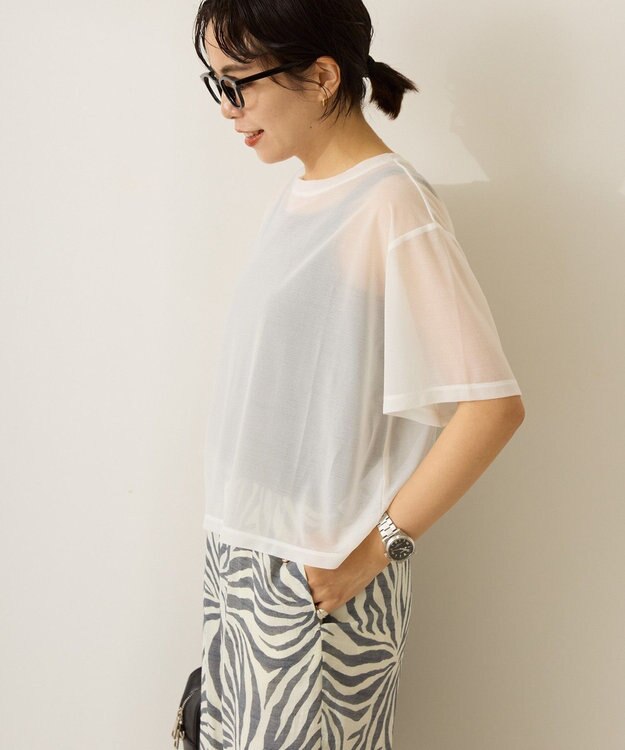 AMERICAN HOLIC シアールーズＴシャツ Off White