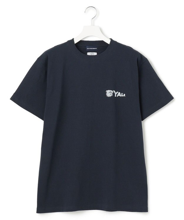J.PRESS YORK STREET 【UNISEX】YALEペナント Tシャツ ネイビー系