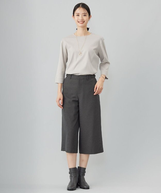 J.PRESS LADIES サークルトップ ワントップ ネックレス ゴールド系