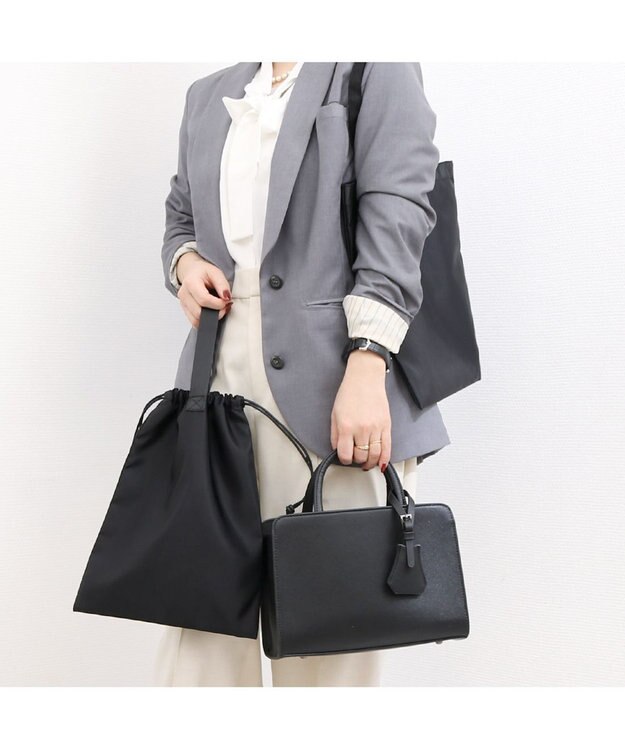 UNBILLION カシュカシュ cachecache / フォーマル3点セットバッグ ブラック