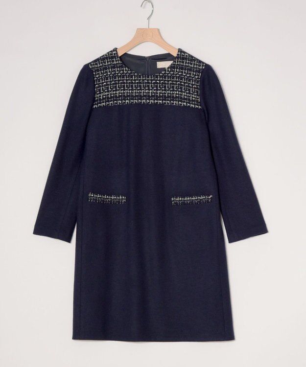 ONWARD Reuse Park 【自由区】ワンピース秋冬 ネイビー