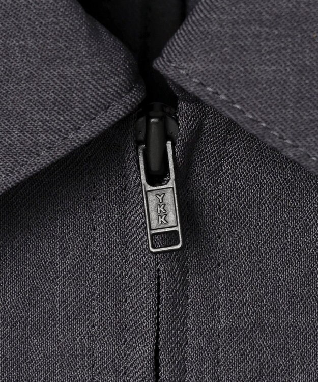 UNFILO MENS 【OCEANS YouTube 掲載/男女兼用】WOOL TOUCH 機能美シャツブルゾン チャコール