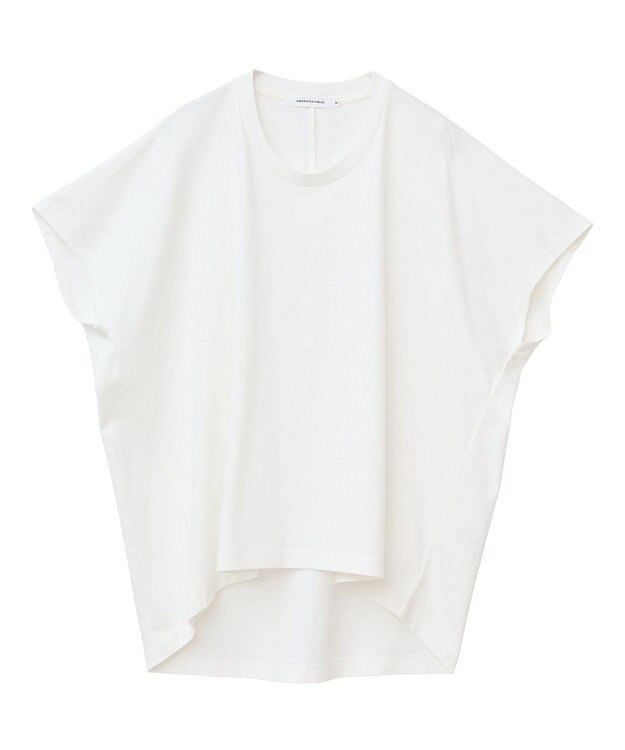 AMERICAN HOLIC フレンチスリーブ後切替プルオーバー Off White