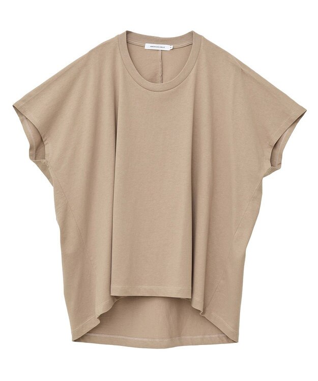 AMERICAN HOLIC フレンチスリーブ後切替プルオーバー Beige