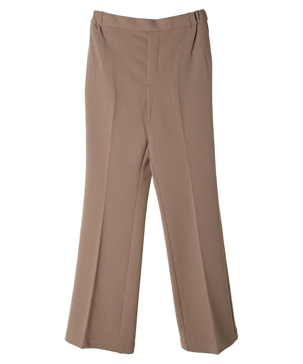 AMERICAN HOLIC 美・美・美ポンチジョーゼットフレアパンツ Gray Beige