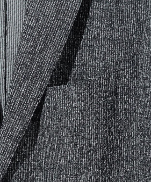 JOSEPH ABBOUD 【洗える/UV/エコ撥水・クールビズ/】ライトウェーブライト ジャケット グレー系2