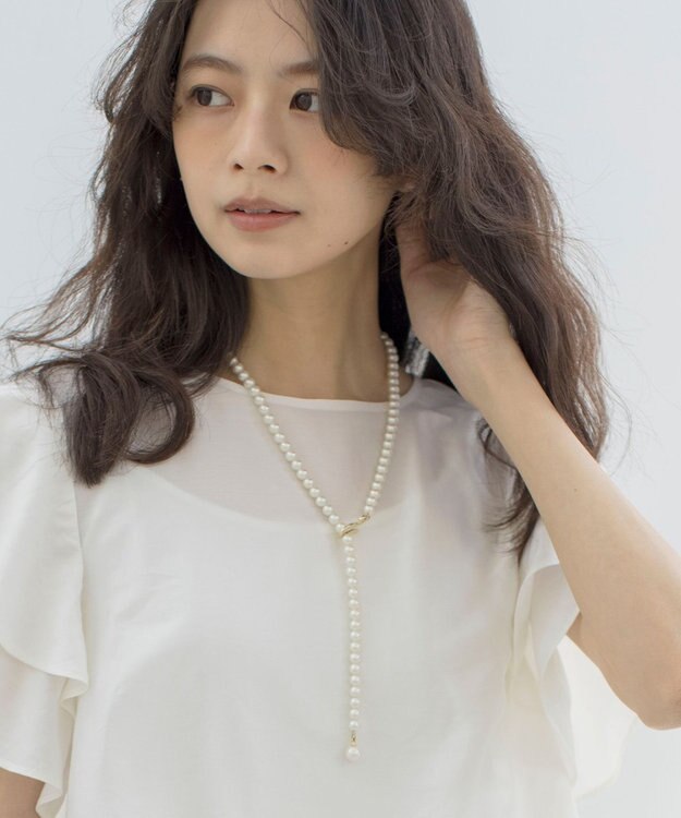 組曲 【好評につき追加販売】マルチWAYロングパールネックレス ゴールド系