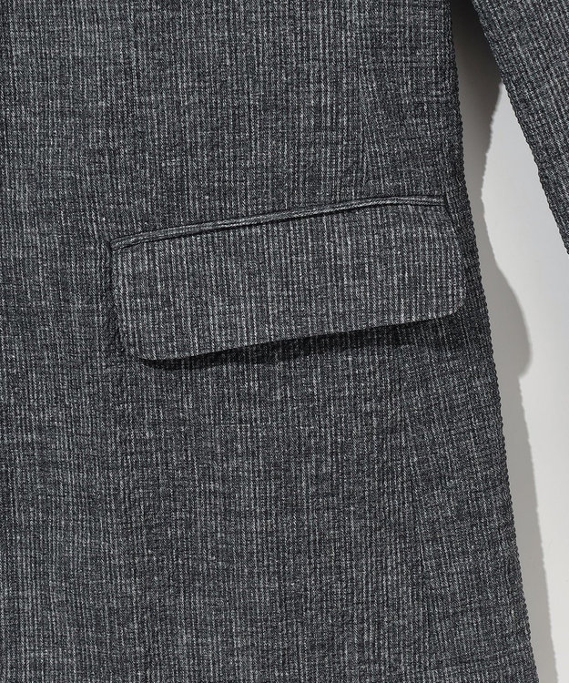 JOSEPH ABBOUD 【洗える/UV/エコ撥水・クールビズ/】ライトウェーブライト ジャケット グレー系2