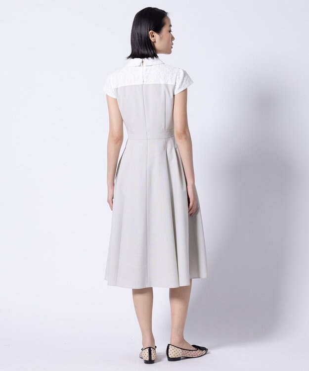 TOCCA 【sweet掲載】【洗える・消臭】LACE A LA CARTE ドレス グレー系