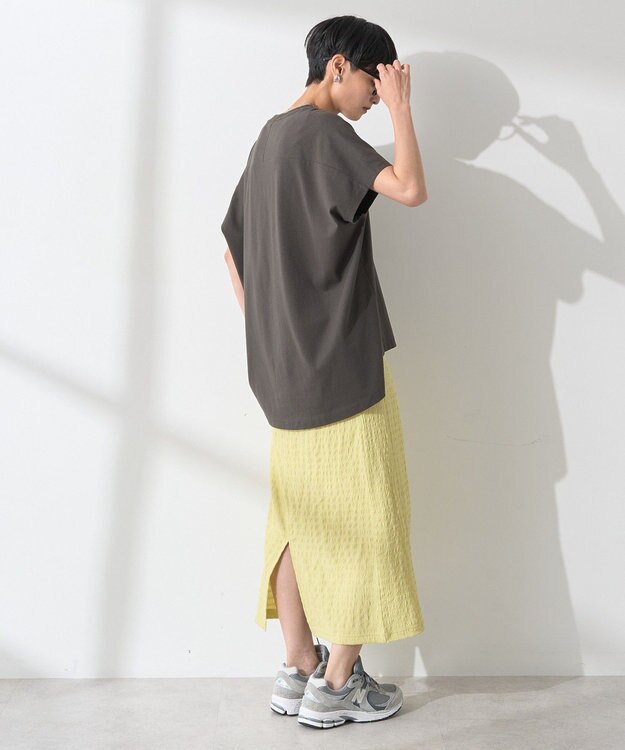 AMERICAN HOLIC フレンチスリーブ後切替プルオーバー Charcoal Gray