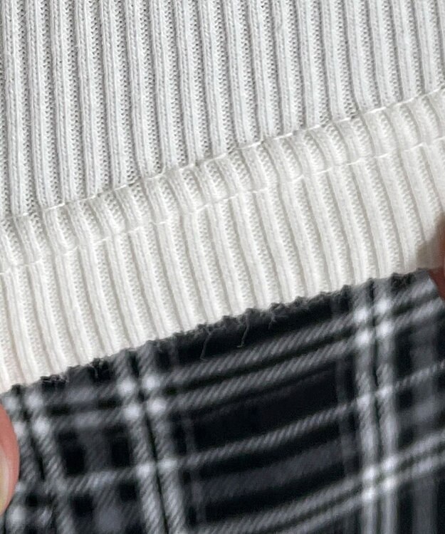 WEGO ヴィンテージウォッシュリブロンT オフホワイト