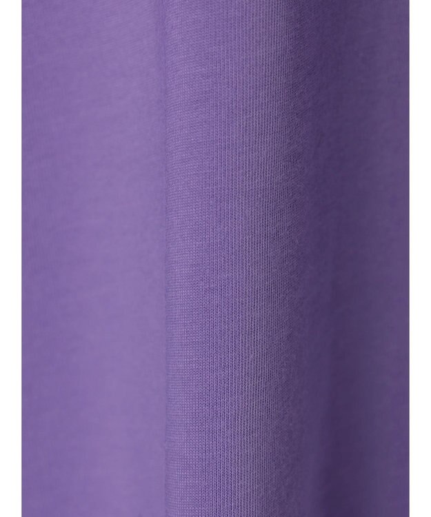 Green Parks 冷っとすずやか　バックカシュクールチュニック Deep Purple