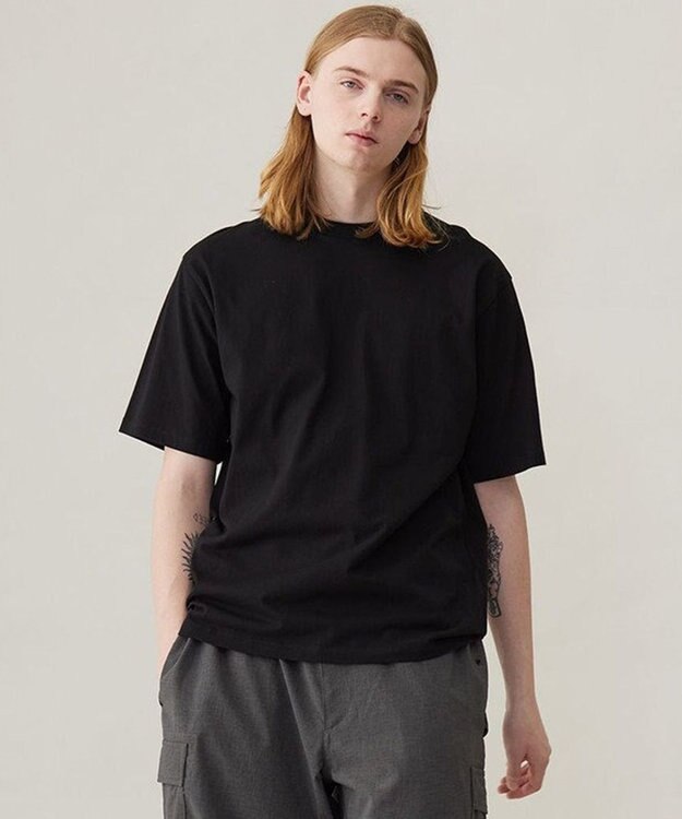 UNFILO MENS ベーシックTEE [24年春夏商品] ブラック