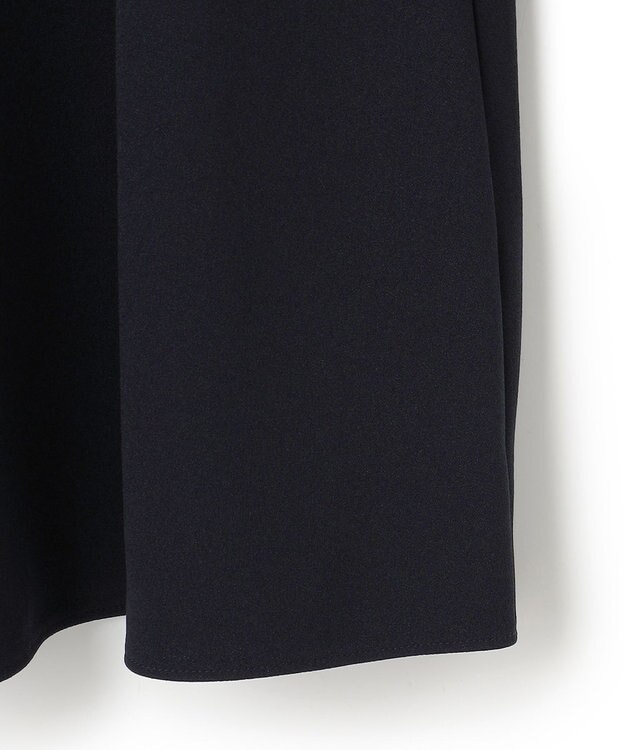 UNFILO L 【2WAY】BEAUTY MOVE レース襟ブラウス ネイビー