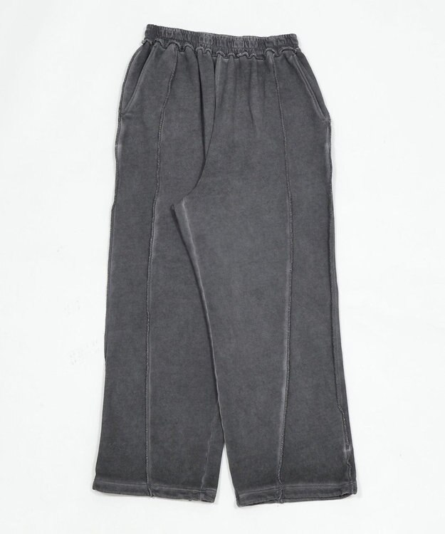 WEGO 【ユニセックス着用ITEM/ウエストゴム】スウィッチングスウェットパンツ ブラックその他