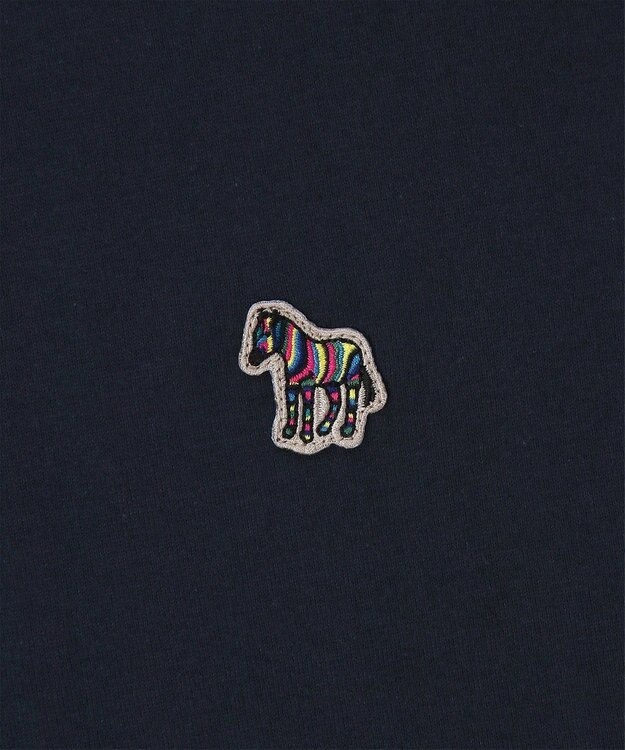 Paul Smith ゼブラ ワンポイント 半袖Tシャツ ネイビー