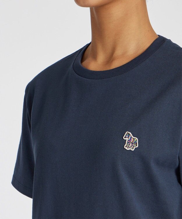 Paul Smith ゼブラ ワンポイント 半袖Tシャツ ネイビー