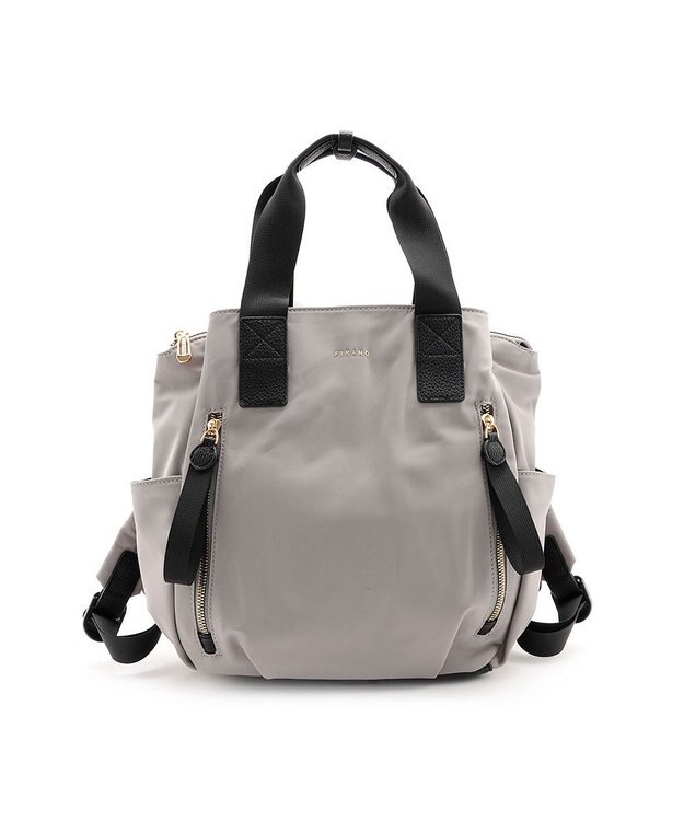 MioFIRANO はっ水軽量ナイロン2WAYリュック　FIRANO フィラノ GRAY