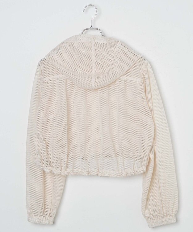 WEGO メッシュパーカー オフホワイト