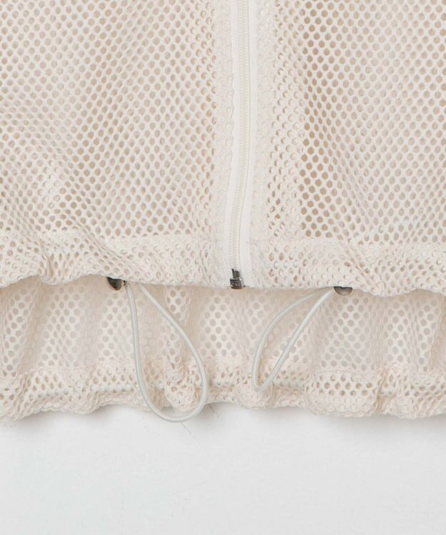 WEGO メッシュパーカー オフホワイト