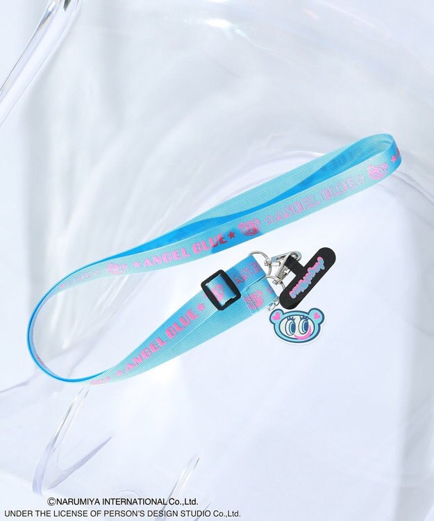 Green Parks ＡＮＧＥＬ　ＢＬＵＥフォンタブ付ストラップ Blue