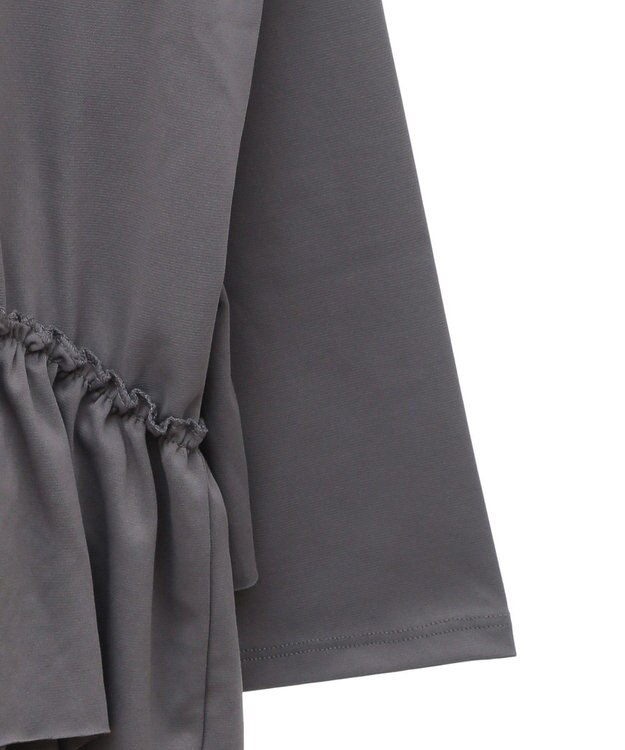 earth music&ecology フリルヘムプルオーバー Mocha