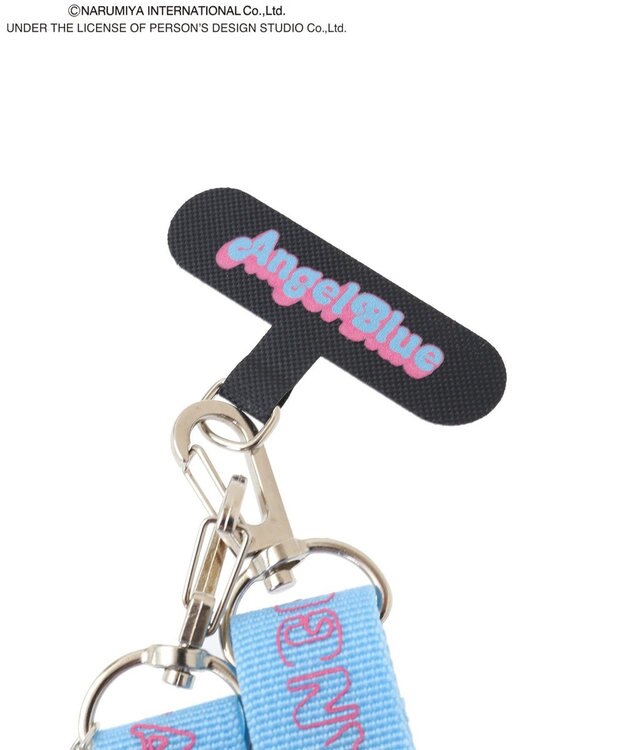 Green Parks ＡＮＧＥＬ　ＢＬＵＥフォンタブ付ストラップ Blue