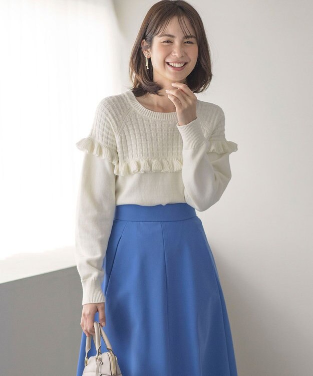 組曲 【好評につき追加販売】ダイヤレーンリボンイヤリング ゴールド系