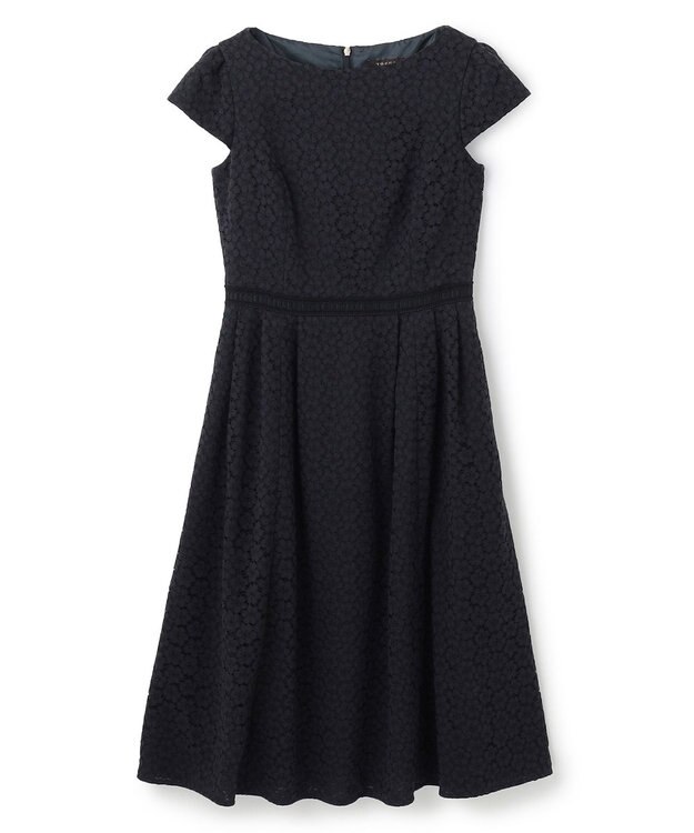 TOCCA 【WEB限定カラーあり・00サイズあり・洗える・消臭】MEMORY OF LACE ドレス [WEB限定]ネイビー系7