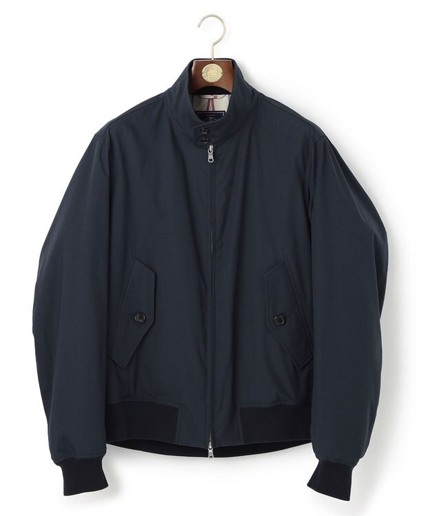 J.PRESS MEN 【J.PRESS BASIC】TCポプリン　ゴルフジャケット ネイビー系