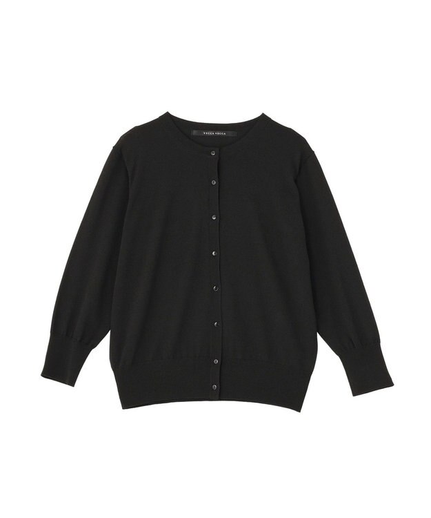 YECCA VECCA 【マシンウォッシャブル】カーディガン② Off White