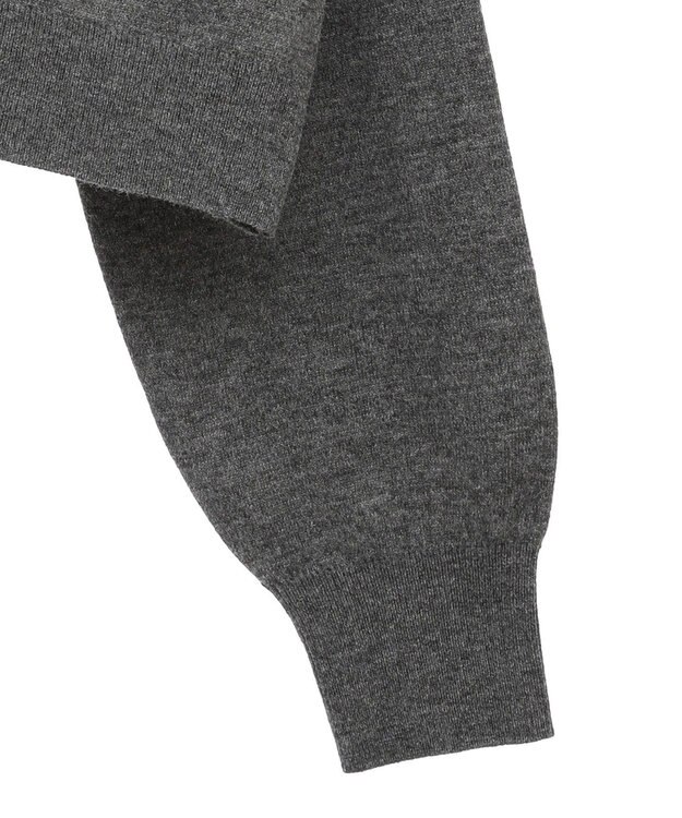 Green Parks ２ＷＡＹ　ショート丈ニットプルオーバー Gray Mixture