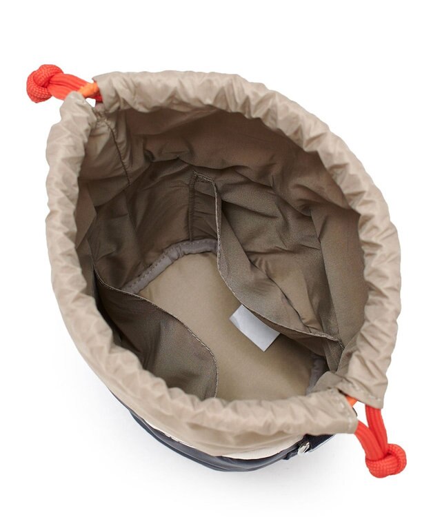 LeSportsac SM DRAWSTRING BUCKET/ディープシーベージュ/マンダリンコード ディープシーベージュ/マンダリンコード