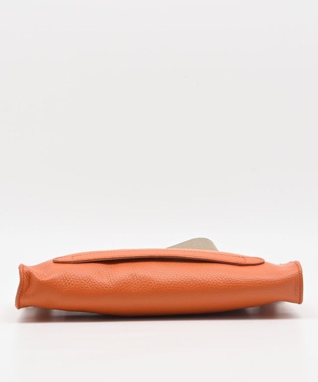 blancle シュリンクレザー クラッチショルダー ORANGE