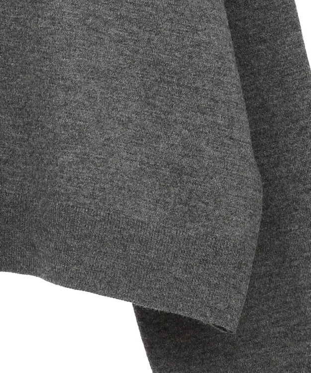 Green Parks ２ＷＡＹ　ショート丈ニットプルオーバー Gray Mixture