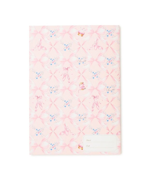 Chacott トゥリボンレッスンノート ロイヤルピンク