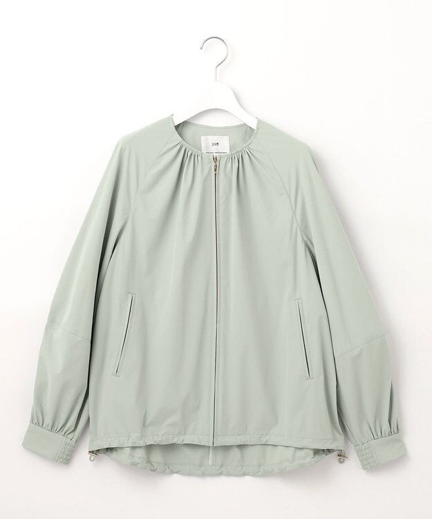 23区 S 【洗える/撥水加工】ナイロン2WAYストレッチ  ブルゾン [WEB限定]スモーキーグリーン系