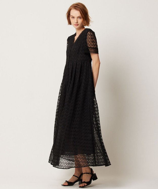 TOCCA 【ヨンア×大人百花×TOCCAコラボ・洗える】IN THE KALEIDOSCOPE ドレス ブラック系7