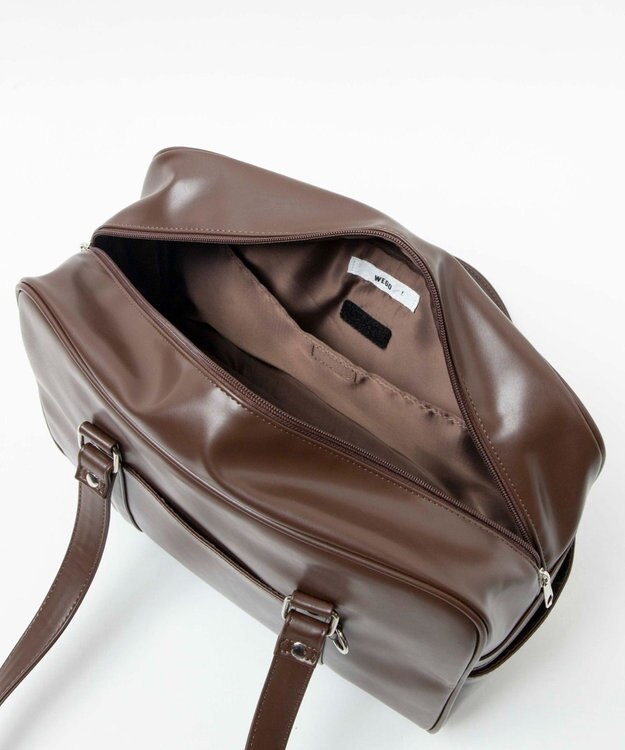 WEGO 【SCHOOL ITEM】PUスクールバッグ ブラウン