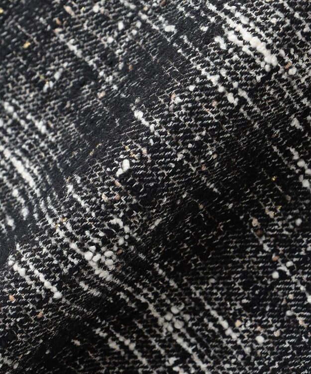 23区 S 【R(アール)】GIOLICAネップチェックツイード スカート ブラック系