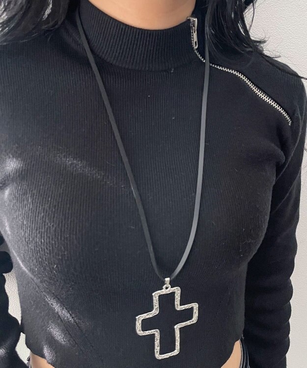 WEGO LBIGクロスコードネックレス 柄1