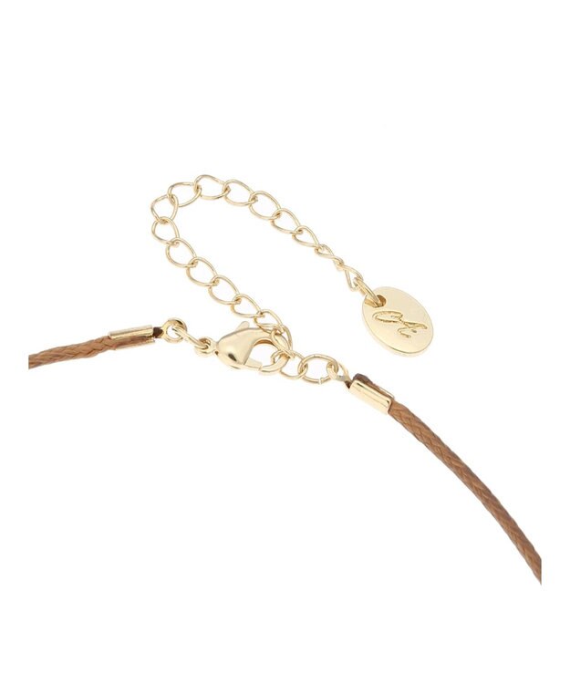 AMERICAN HOLIC ダブルリングネックレス Camel