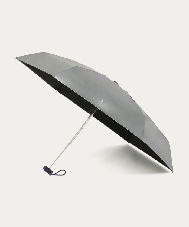 MOONBAT 【WEB限定セット】POLO RALPH LAUREN サコッシュ付き 晴雨兼用 折りたたみ傘 ポロポニー シルバー