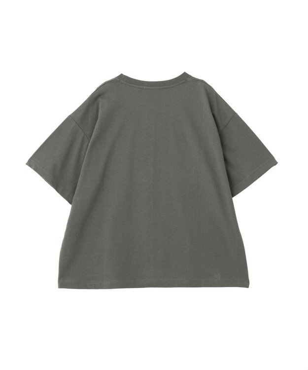 Green Parks ■ＷＩＴＨ　ＫＵＲＵＭＩ．Ｎ　フラワーｐｔＴシャツ Charcoal Gray
