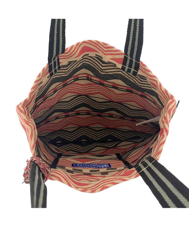 ROOTOTE 1240【A4サイズ収納】LT.アーキャトル.エスニックパターン-A 02：ジグザグ