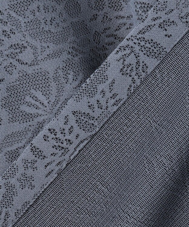 JOSEPH HOMME 新素材【洗える/通気性】ヨシタレース　レギュラーカラー半袖シャツ ネイビー系