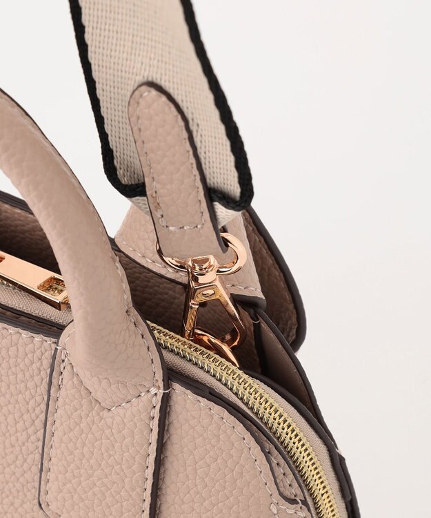 LA BAGAGERIE 【maison vert】 【超軽量/多収納】リボンハンドル2WAYバッグ グレージュ