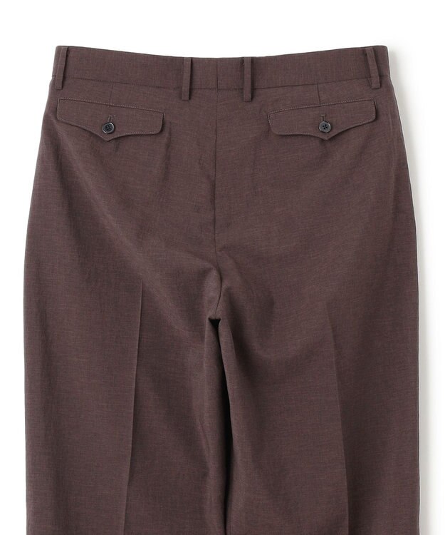 UNFILO MENS TENNEN TOUCH タックパンツ [24年春夏商品] ブラウン